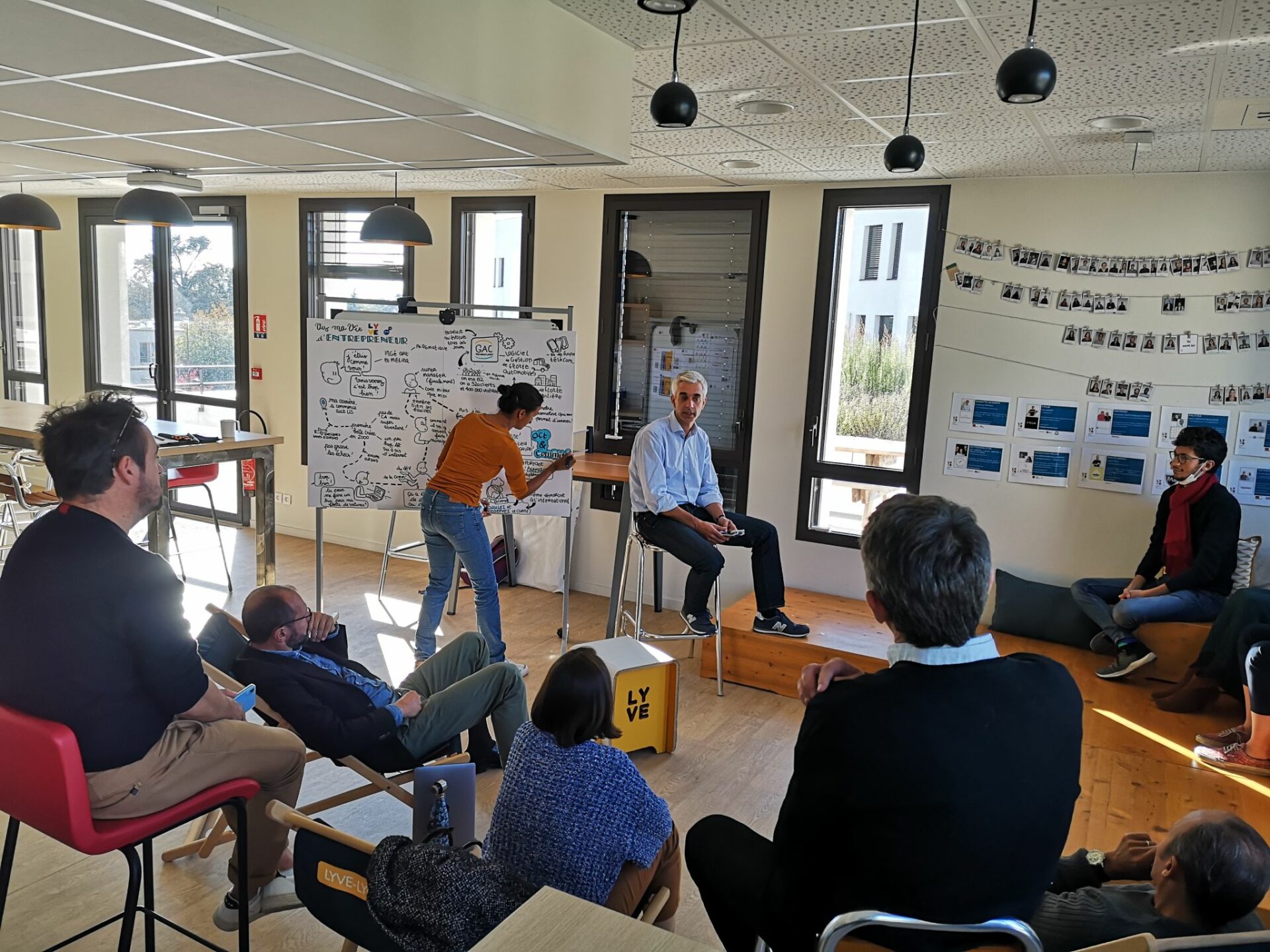 discours du parrain de promo LYVE IN