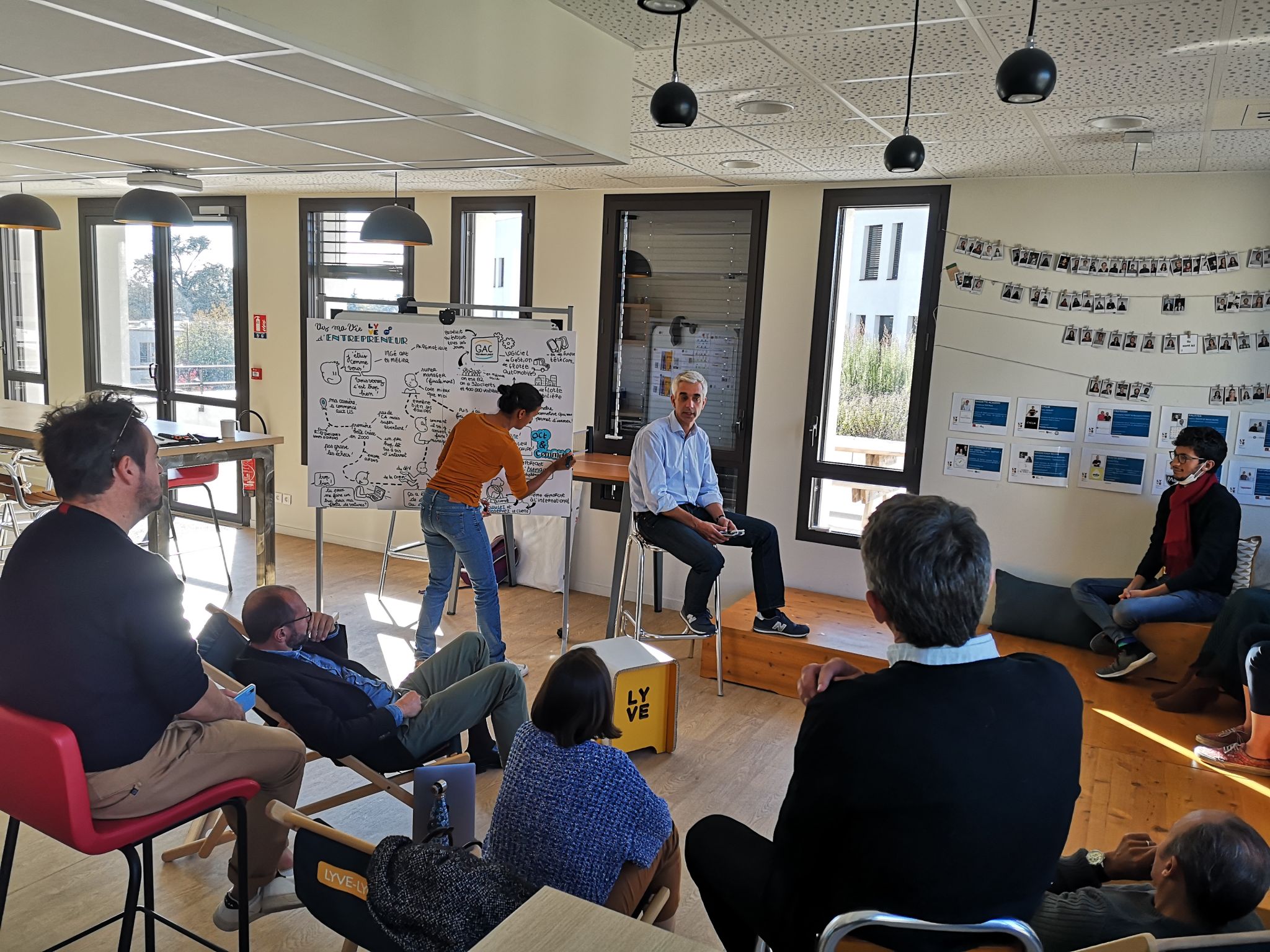discours du parrain de promo LYVE IN